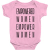 empowered women 3 Baby Onesie