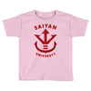 saiyan universty Toddler T-shirt