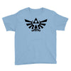 zelda logo black logo Youth Tee