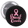 breast cancer pink ribbon Pin-back button