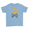 camp &amp; bonfire Youth Tee