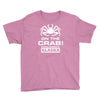 v t shirt inspired by deadliest catch   on the crab. Youth Tee