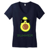 avo summer Women's V-Neck T-Shirt