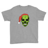 santa clous skeleton Youth Tee