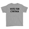 vote for cynthia Youth Tee