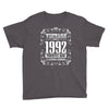 vintage made in 1992 perfectly aged a living legend Youth Tee