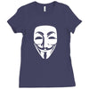 anonymous misteryous Ladies Fitted T-Shirt