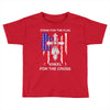 stand for the flag kneel for the cross Toddler T-shirt