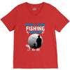 Papa And Son Fishing Partners For Life V-Neck Tee