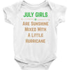 July Girls Baby Onesie