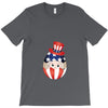 4th of July Peeking Baby Inside Egg T-Shirt