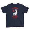 boxing llama Youth Tee