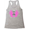 i wear pink for my mom Racerback Tank