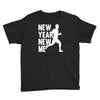 new year, new me running fitness Youth Tee