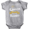 queens are born in november Baby Onesie