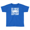 space alien qr code Toddler T-shirt