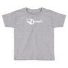 the damned band logo screen printed retro Toddler T-shirt