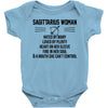 Sagittarius Woman Baby Onesie