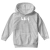 love  funny weapons retro war urban art guns knife cool peace Youth Hoodie