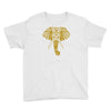 tribal print elephant geometric gold animals cool Youth Tee