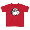 nerd penguin Toddler T-shirt