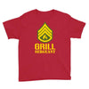 grill sergeant military Youth Tee