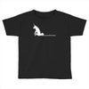 unicorn scooting on the floor Toddler T-shirt
