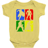 4 Super Hero Baby Onesie