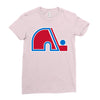 quebec nordiques Ladies Fitted T-Shirt