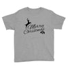 merry christmas flower Youth Tee