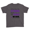 we don't know how strong we are until being strong is the only choice Youth Tee