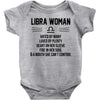 Libra Woman Baby Onesie