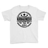 khabib nurmagomedov black logo Youth Tee
