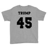 Trump 45 jersey number Youth Tee