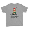 merry cristmas reindeer Youth Tee