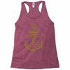 anchored faith Racerback Tank