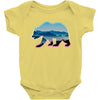 wild bear Baby Onesie