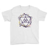 20 Dice Flowers Youth Tee