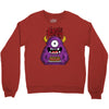 happy birthday monster Crewneck Sweatshirt