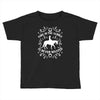 time in the saddle is never wasted Toddler T-shirt