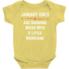 January Girls Baby Onesie