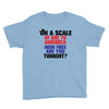 on a scale of one to america how free are you tonight Youth Tee