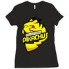 pikachu (2) Ladies Fitted T-Shirt