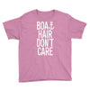 boat hair don't care Youth Tee
