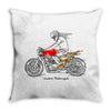 custom motorcycle Throw Pillow