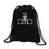 1 up mushroom nintendo mario snes gaming tee Drawstring Bags