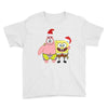 spongebob squarepants and patrick christmas Youth Tee