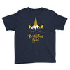birthday unicorn girl. Youth Tee