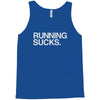 running sucks   humor exercise running gym marathon runner workout tee Tank Top