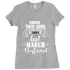 sorry this girl is already taken by a super sexy march boyfriend Ladies Fitted T-Shirt